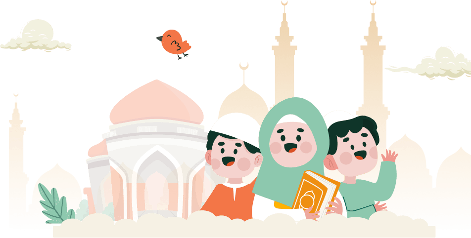 Islamic education illustration